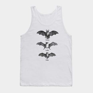 Vintage Vampire Bats Tank Top